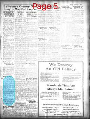 Page thumbnail for The Ironton News