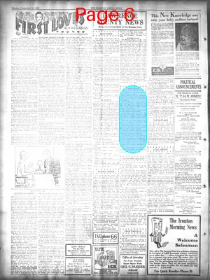 Page thumbnail for The Ironton News