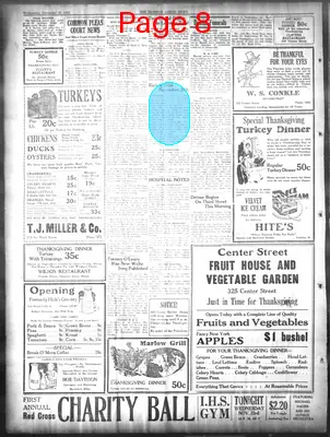 Page thumbnail for The Ironton News