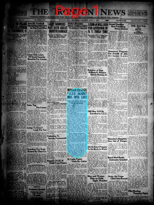 Page thumbnail for The Ironton News