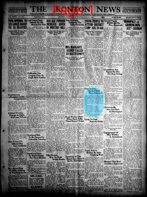 Page thumbnail for The Ironton News