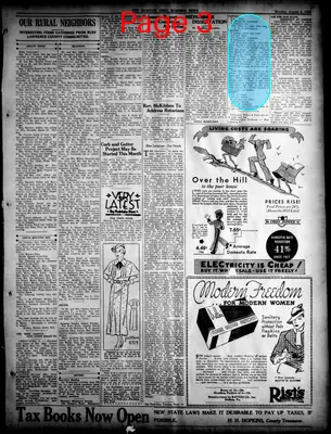 Page thumbnail for The Ironton News