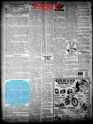Page thumbnail for The Ironton News