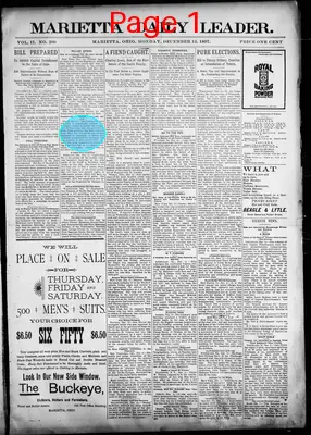 Page thumbnail for Marietta Daily Leader