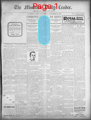 Page thumbnail for Marietta Daily Leader