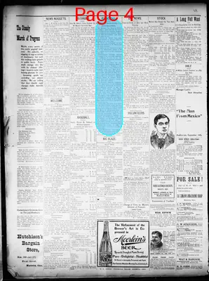 Page thumbnail for Marietta Daily Leader