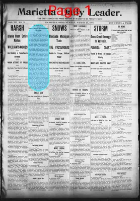 Page thumbnail for Marietta Daily Leader