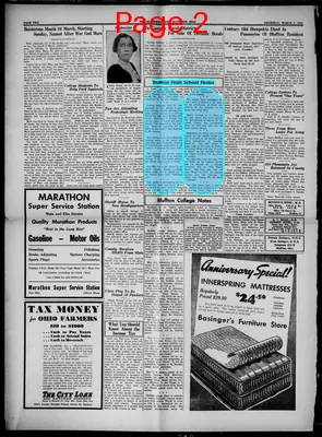 Page thumbnail for The Bluffton News