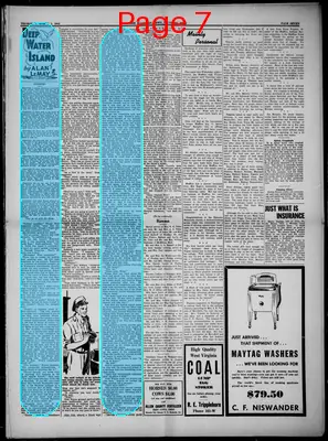 Page thumbnail for The Bluffton News