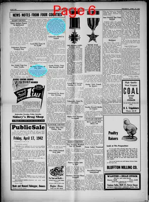 Page thumbnail for The Bluffton News