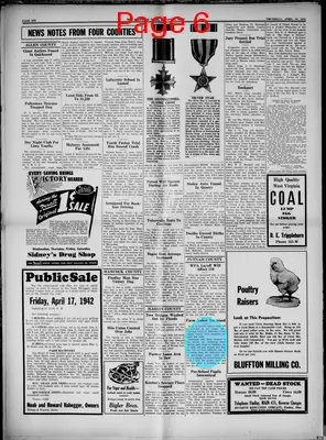 Page thumbnail for The Bluffton News