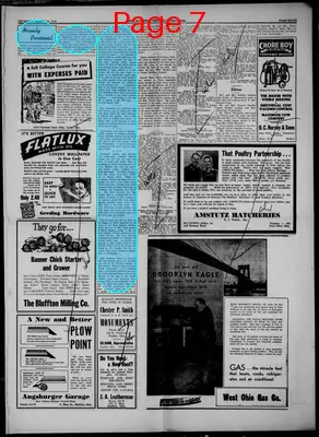 Page thumbnail for The Bluffton News