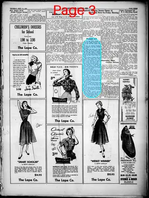 Page thumbnail for The Bluffton News