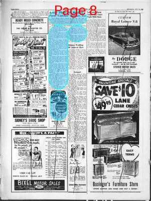Page thumbnail for The Bluffton News