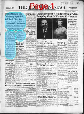 Page thumbnail for The Bluffton News
