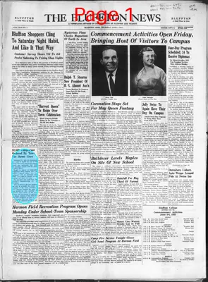 Page thumbnail for The Bluffton News