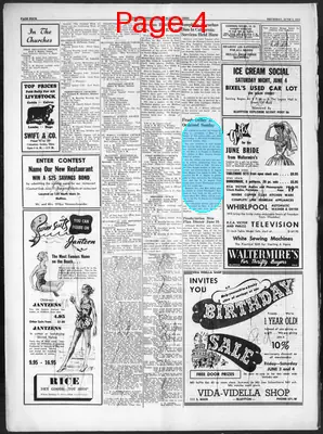 Page thumbnail for The Bluffton News