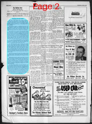 Page thumbnail for The Bluffton News