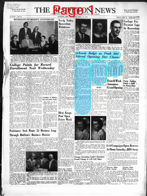 Page thumbnail for The Bluffton News