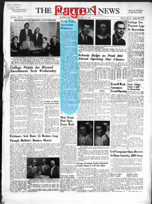 Page thumbnail for The Bluffton News