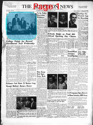 Page thumbnail for The Bluffton News