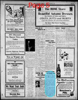 Page thumbnail for The Bucyrus Evening Telegraph