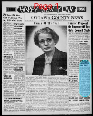 Page thumbnail for Ottawa County News