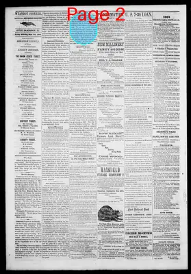 Page thumbnail for The Wyandot Pioneer