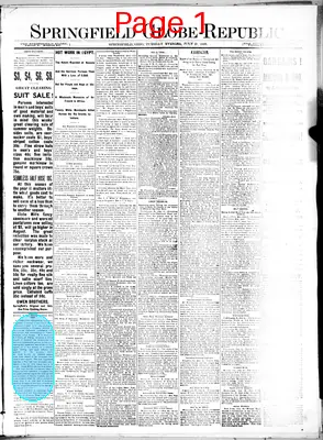 Page thumbnail for Springfield Globe Republic