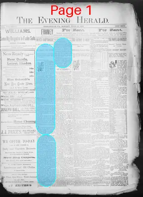 Page thumbnail for The Evening Herald