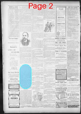 Page thumbnail for The Evening Herald