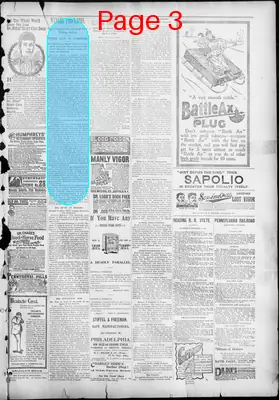 Page thumbnail for The Evening Herald