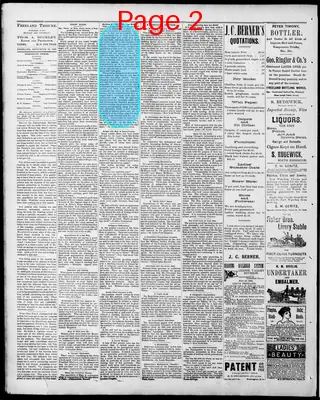 Page thumbnail for Freeland Tribune