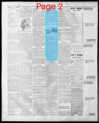 Page thumbnail for Freeland Tribune