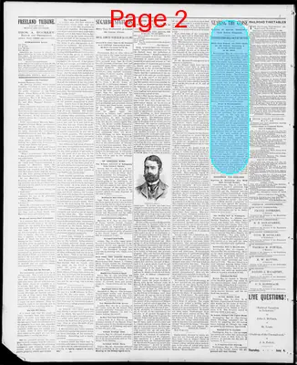 Page thumbnail for Freeland Tribune