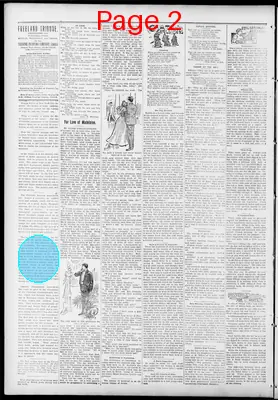 Page thumbnail for Freeland Tribune