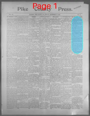 Page thumbnail for Pike County Press