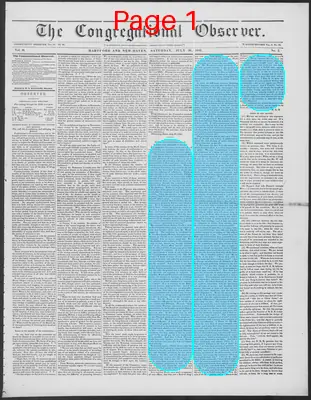 Page thumbnail for The Congregational Observer