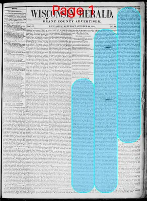 Page thumbnail for Wisconsin Herald, And Grant County Advertiser