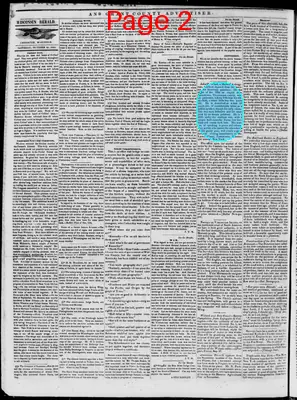 Page thumbnail for Wisconsin Herald, And Grant County Advertiser