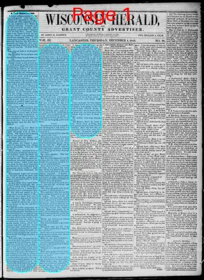 Page thumbnail for Wisconsin Herald, And Grant County Advertiser
