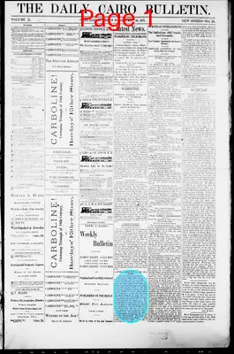 Page thumbnail for The Daily Cairo Bulletin