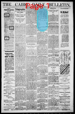 Page thumbnail for The Daily Cairo Bulletin