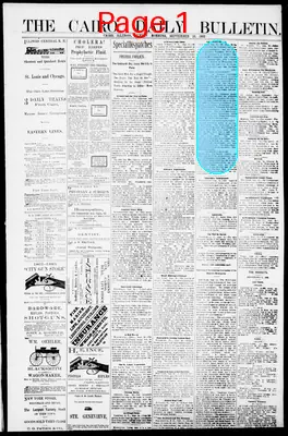 Page thumbnail for The Daily Cairo Bulletin