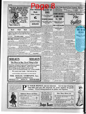 Page thumbnail for Daily Arizona Silver Belt