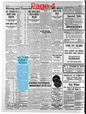 Page thumbnail for Daily Arizona Silver Belt