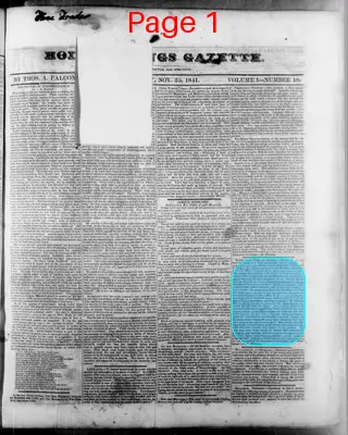 Page thumbnail for Holly Springs Gazette