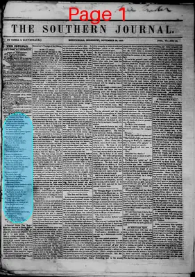 Page thumbnail for The Southern Journal