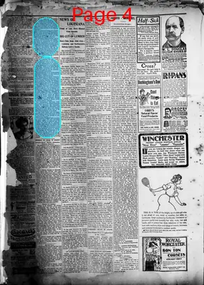 Page thumbnail for Tensas Gazette