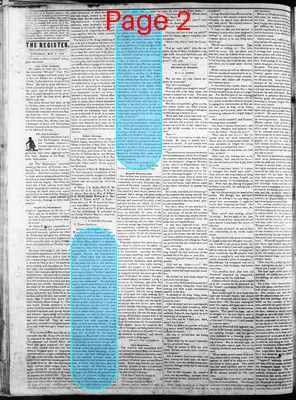 Page thumbnail for Ponola [Sic] Weekly Register